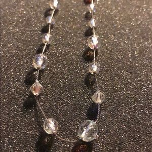 Lia sophia crystal beaded necklace